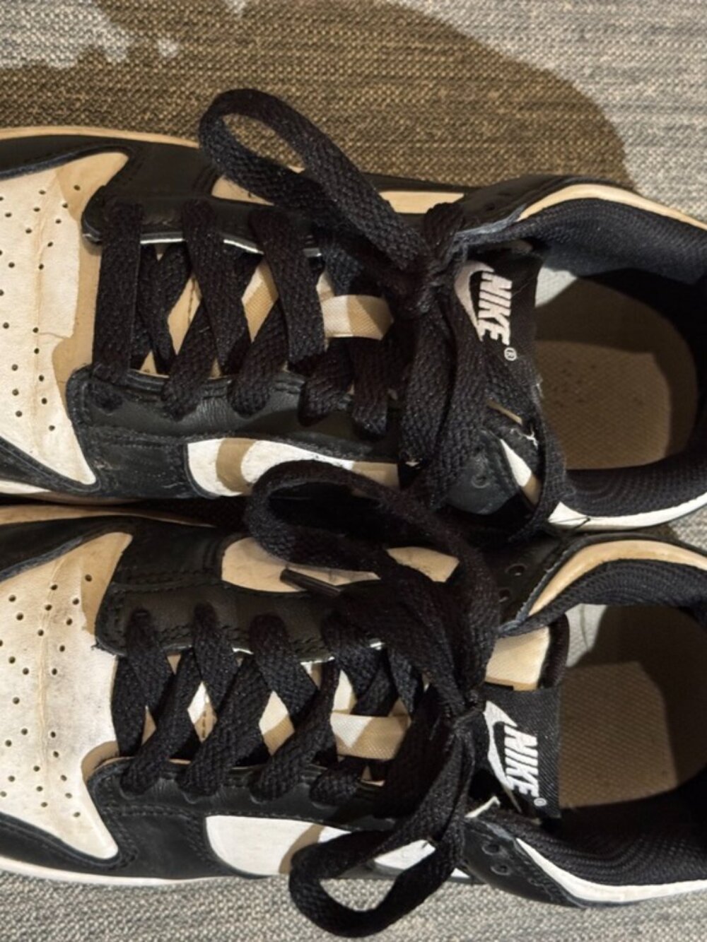 Nike Dunk Low Panda GS Black White Sneakers Youth 4Y - Picture 7 of 9